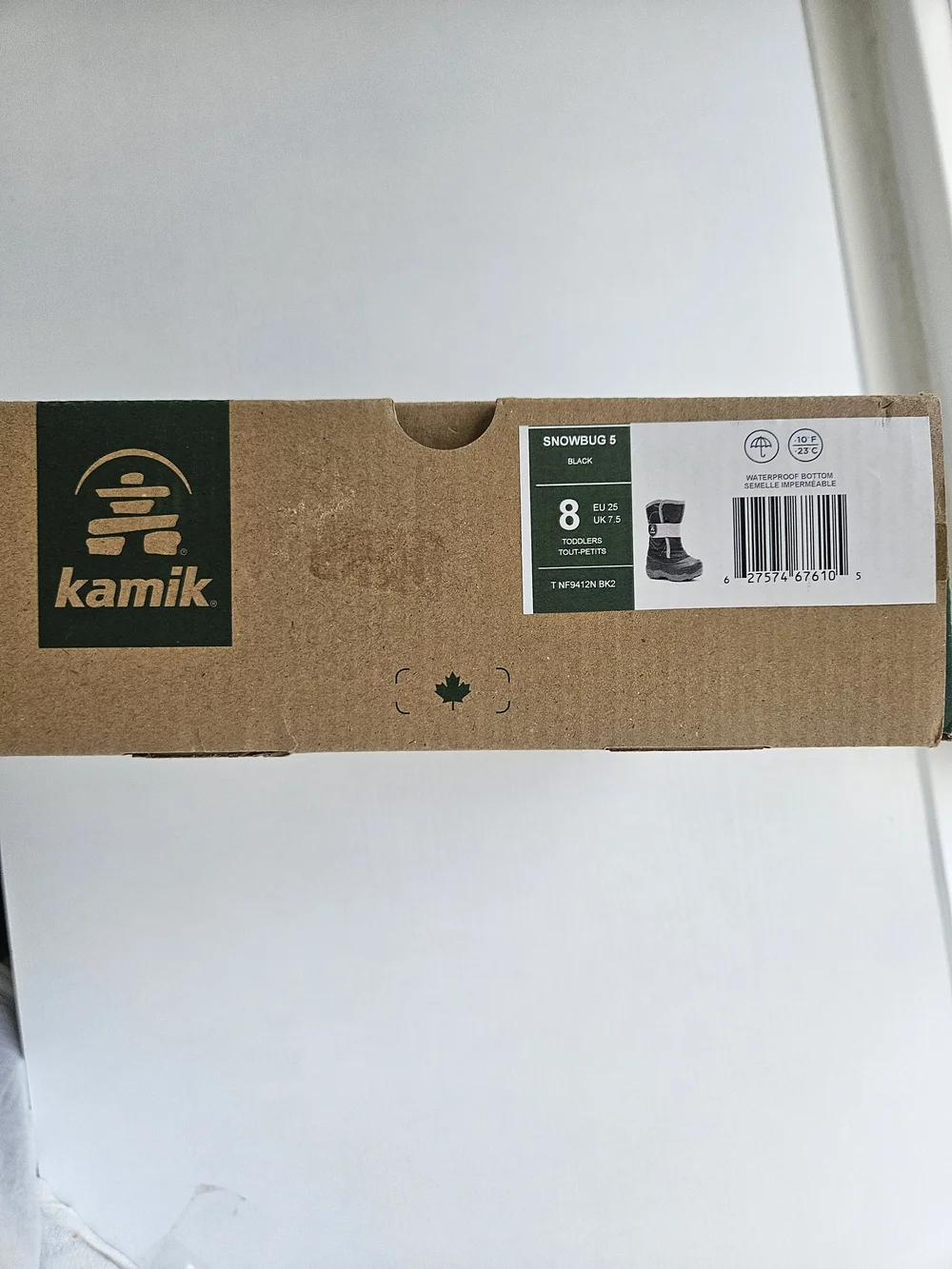 Kamik brand size